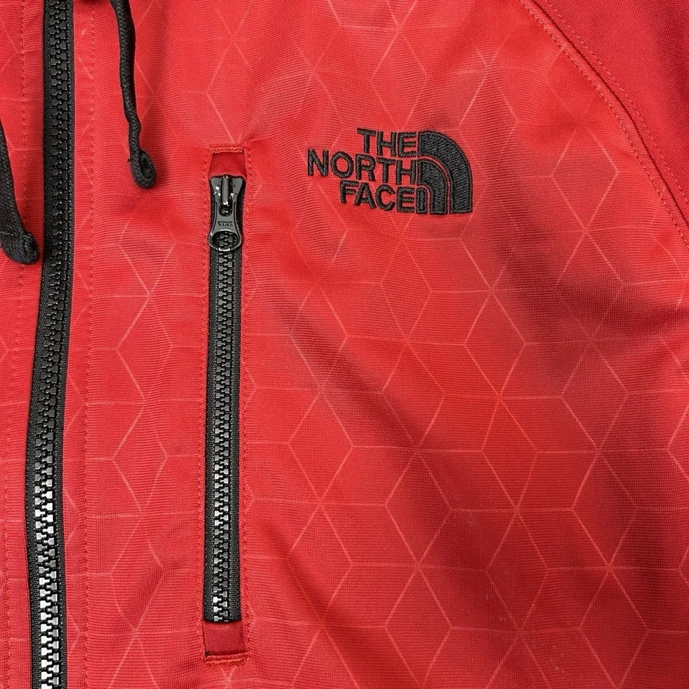 THE NORTH FACE Red Zipper Sweatshirt/Hooded Jacket Coat Men's Size Medium M